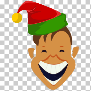 SVG Laughing Christmas elf SVG Laughing Christmas elf