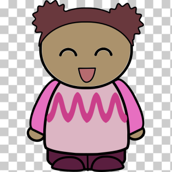 SVG Laughing girl SVG Laughing girl