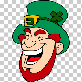 SVG Laughing leprechaun SVG Laughing leprechaun