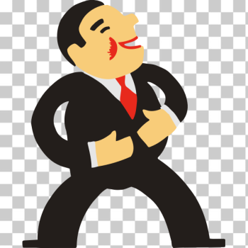 SVG Laughing man image SVG Laughing man image