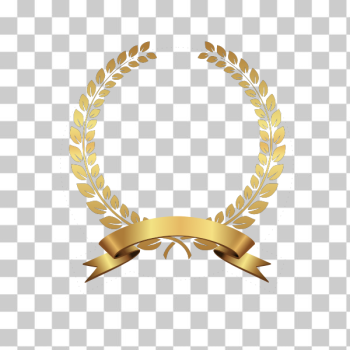SVG laurel wreath gold SVG laurel wreath gold