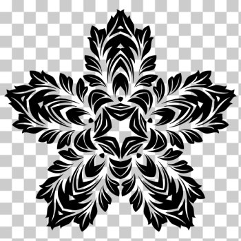 SVG Leafy design pattern