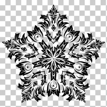 SVG Leafy design silhouette