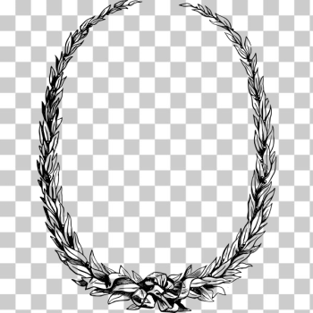 SVG Leafy frame vector illustration SVG Leafy frame vector illustration