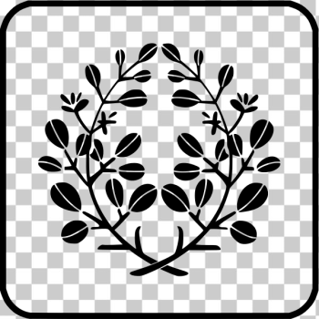 SVG Leafy silhouette SVG Leafy silhouette