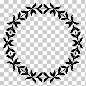 SVG Leafy wreath SVG Leafy wreath
