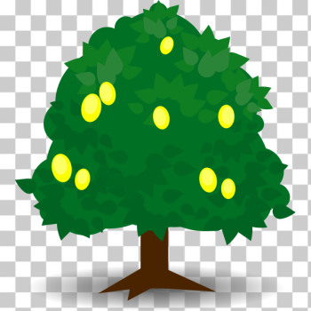 SVG Lemon tree vector graphics SVG Lemon tree vector graphics