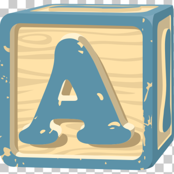 SVG Letter block A SVG Letter block A