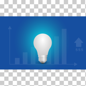 SVG Light bulb illustration