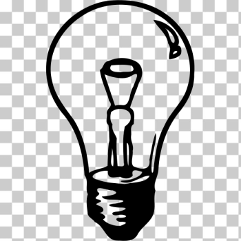 SVG Light bulb vector drawing SVG Light bulb vector drawing