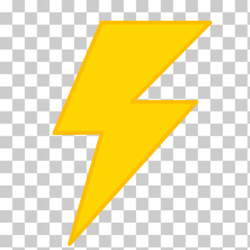 SVG Lightning symbol vector image SVG Lightning symbol vector image
