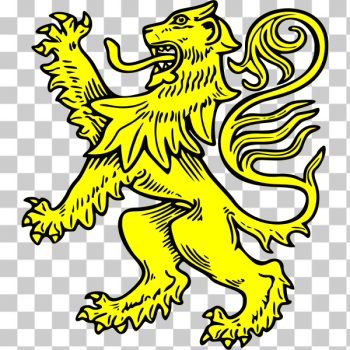 SVG lion rampant SVG lion rampant