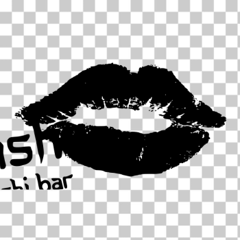SVG Lips silhouette SVG Lips silhouette