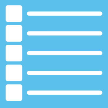 SVG List icon SVG List icon