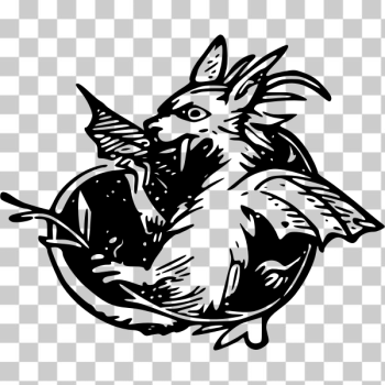 SVG Little dragon
