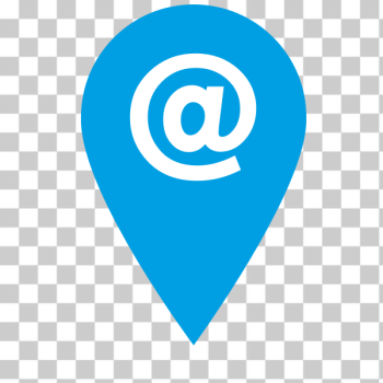 SVG Location pointer with e-mail sign vector graphics SVG Location pointer with e-mail sign vector graphics