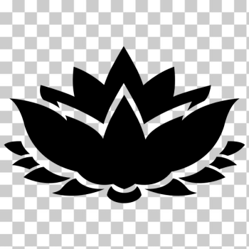 SVG Lotus flower