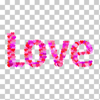 SVG Love and heart typography SVG Love and heart typography