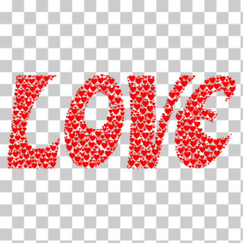 SVG Love hearts typography SVG Love hearts typography