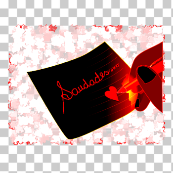 SVG Love letter vector image