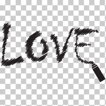 SVG Love text SVG Love text
