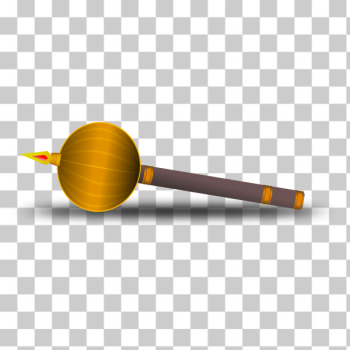 SVG Mace with shadow SVG Mace with shadow