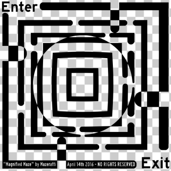 SVG Magnified maze SVG Magnified maze