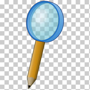 SVG Magnifying pencil vector image SVG Magnifying pencil vector image