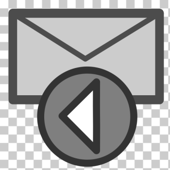 SVG Mail reply icon
