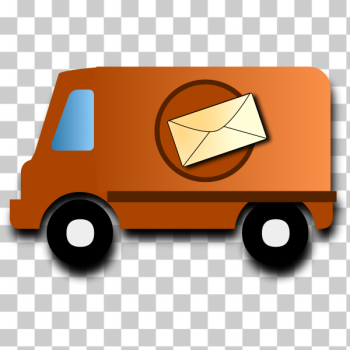 SVG Mail van SVG Mail van
