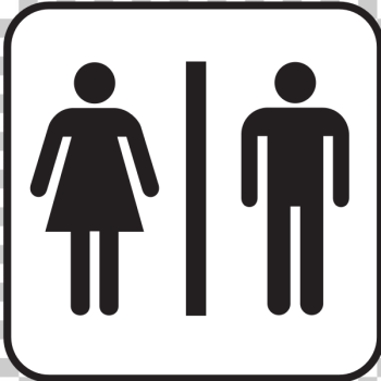SVG Male and female toilet sign vector drawing SVG Male and female toilet sign vector drawing