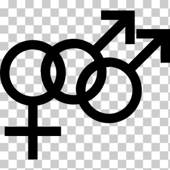 SVG Male bisexuality symbol SVG Male bisexuality symbol