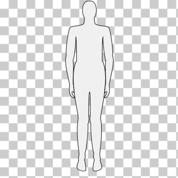 SVG Male body silhouette vector graphics SVG Male body silhouette vector graphics