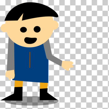 SVG Male cartoon character flat vector drawing SVG Male cartoon character flat vector drawing
