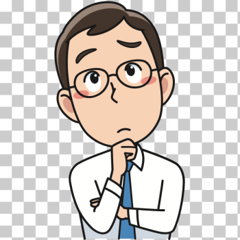 SVG Male in doubt SVG Male in doubt