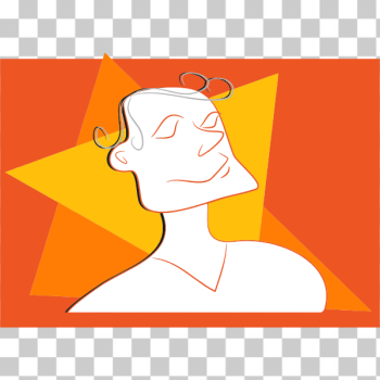 SVG Male line art portrait SVG Male line art portrait
