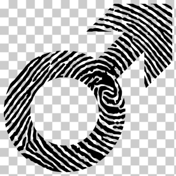 SVG Male symbol fingerprint SVG Male symbol fingerprint