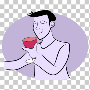 SVG Man drinking wine SVG Man drinking wine