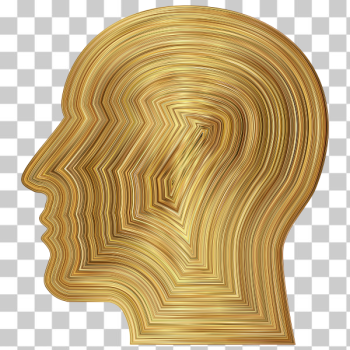 SVG Man Head Gold Texture SVG Man Head Gold Texture