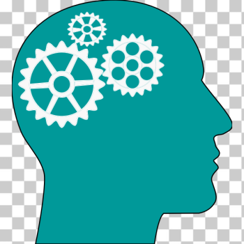 SVG Man Head Silhouette gears 3 SVG Man Head Silhouette gears 3