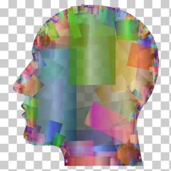 SVG Man Head Silhouette Geometric Texture SVG Man Head Silhouette Geometric Texture