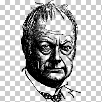 SVG Man monochrome portrait SVG Man monochrome portrait