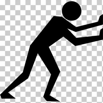 SVG Man pushing