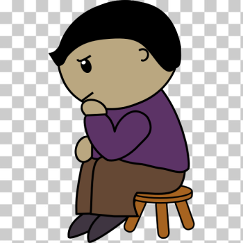 SVG Man thinking SVG Man thinking