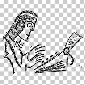 SVG Man typing drawing SVG Man typing drawing