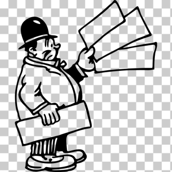 SVG Man with signs SVG Man with signs