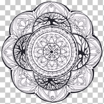SVG Mandala Spiritual Symbol SVG Mandala Spiritual Symbol