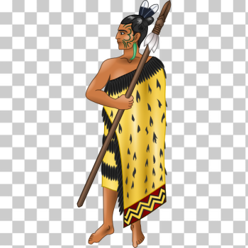 SVG Maori warrior SVG Maori warrior