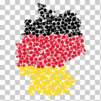 SVG Map of Germany with dots SVG Map of Germany with dots