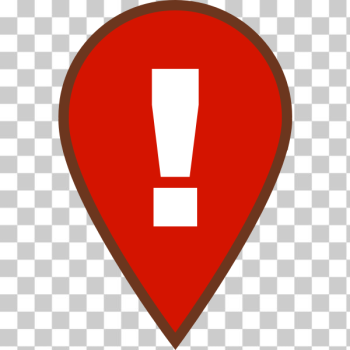 SVG Map warning icon SVG Map warning icon